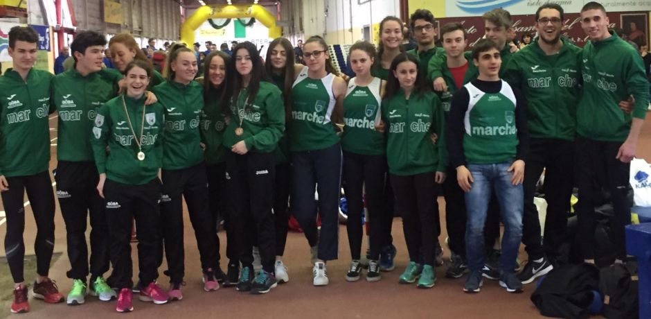 Atletica indoor, Modena: giovani delle Marche 6 volte su podio