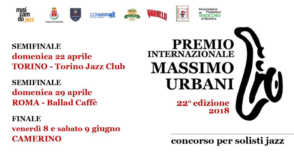 Premio Internazionale Massimo Urbani, i 10 finalisti di Camerino