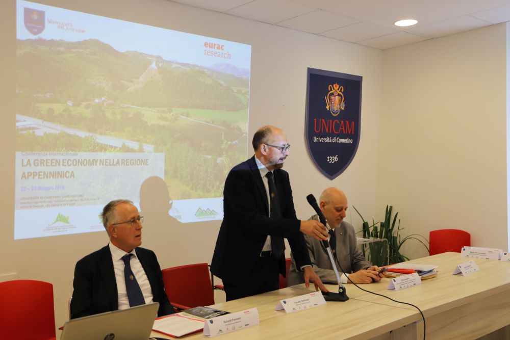 UniCam ed Eurac insieme per un convegno sulla green economy nella Regione Appenninica