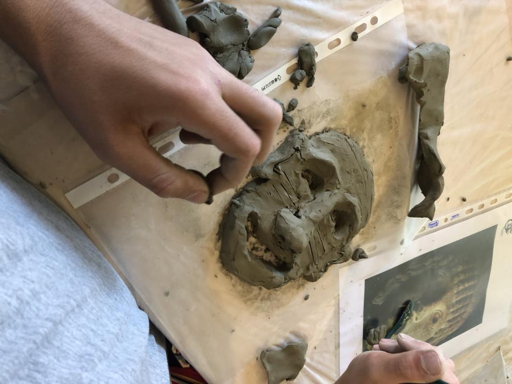 Laboratori archeologici sulle maschere romane a Montefiore
