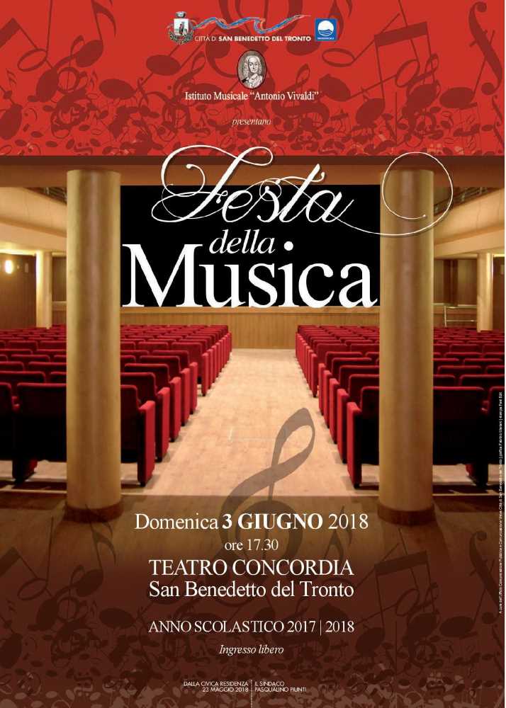 La “Festa della Musica” dell’Istituto Vivaldi al Concordia