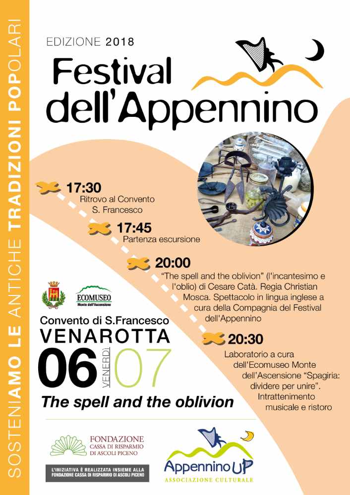 Festival dell’Appennino: The spell and the oblivion a Venarotta