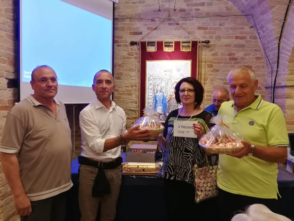 Tito Giovannini e Claudia Sfratato vincono la sesta tappa del Campionato provinciale singolo di burraco dell’U.s. Acli