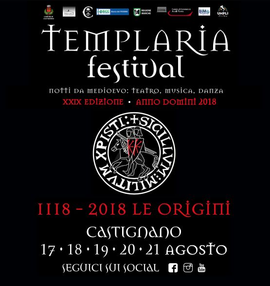 Templaria Festival 1118-2018, “Le Origini” tra mito e realtà
