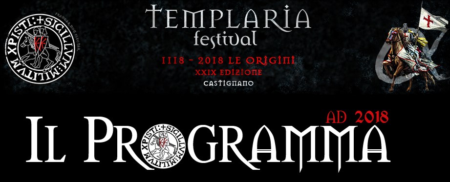 Templaria Festival, il programma