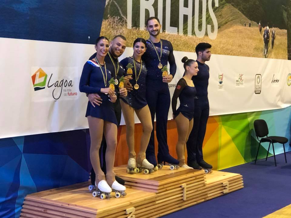Pattinaggio Artistico: Oro per Alessia Gambardella e Alessandro Fratalocchi  ai Campionati Europei 2018 in Portogallo