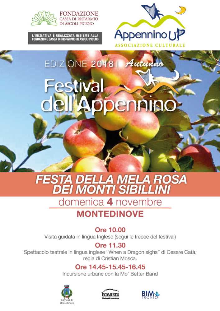 La Festa della mela rosa dei Sibillini a Montedinove