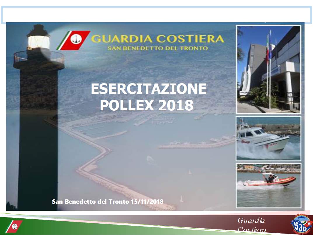 Esercitazione marittima antinquinamento “Pollex 2018”: video, foto e slide