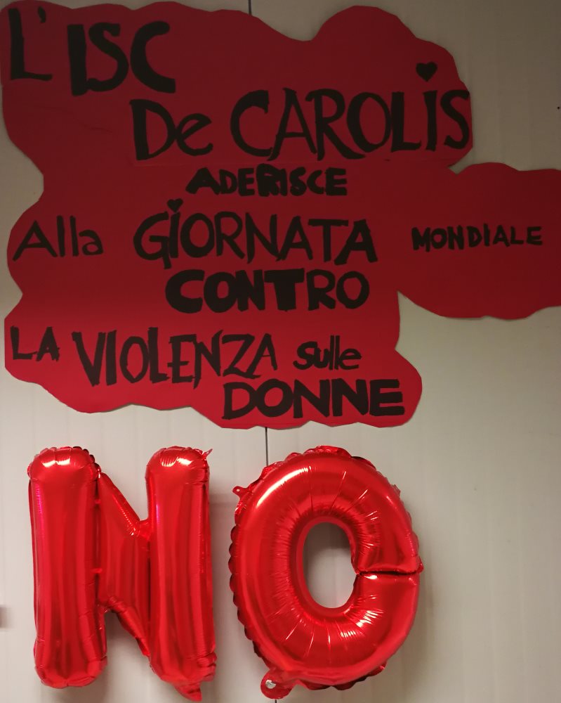 Giornata internazionale contro la Violenza sulle Donne: in mostra i lavori realizzati dall’Isc De Carolis