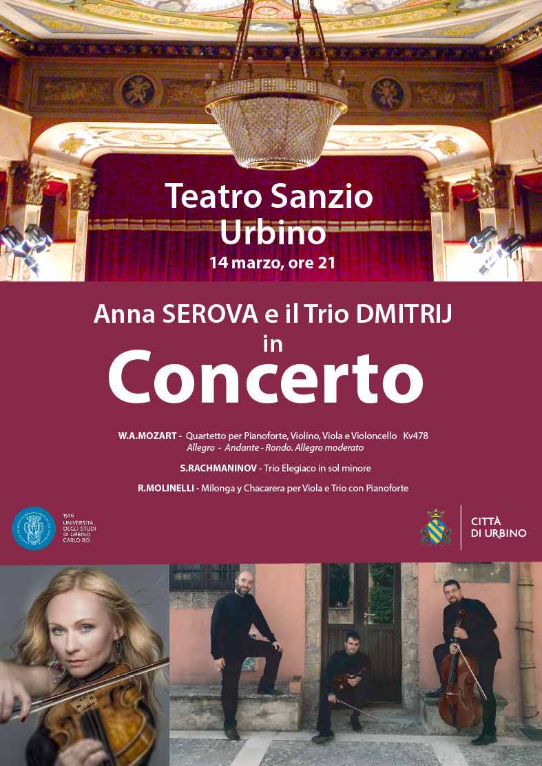 Al Teatro Sanzio il Trio Dmitrij & Anna Serova