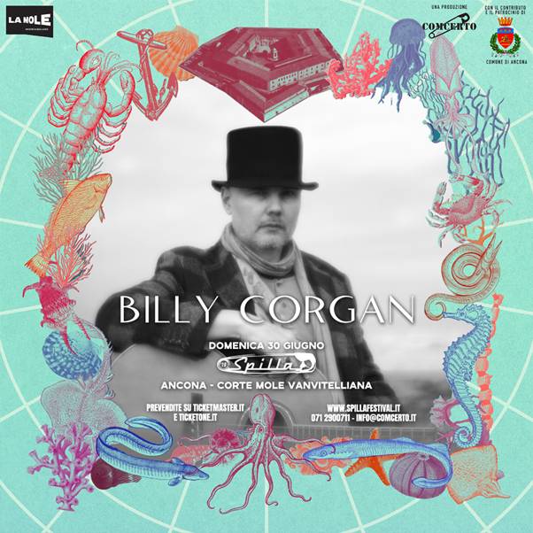 Billy Corgan, un nuovo grande nome nella line up di Spilla 2019