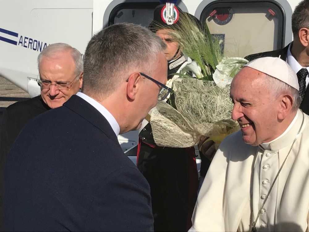 Visita del Papa a Camerino