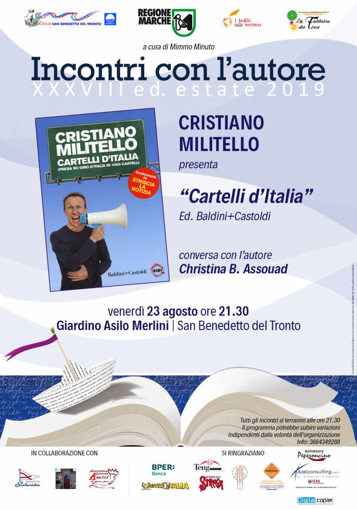 Militello Cristiano, “Cartelli d’Italia”