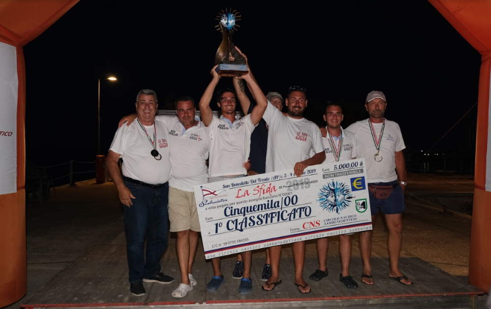 Pesca sportiva d’altura al Cns: il Team Topa Gigia-Topa Cabrio si aggiudica per la 3a volta consecutiva “La Sfida – Memorial Massimo De Nardis”