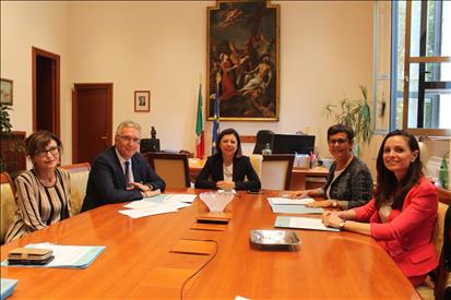 A Roma la Giunta regionale incontra la ministra De Micheli: le richieste presentate