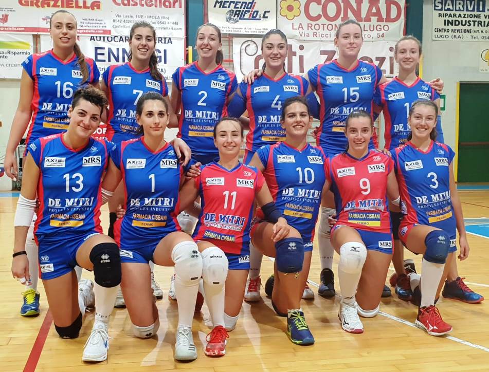 La Volley Angels sbanca Lugo e conquista i primi tre punti della stagione