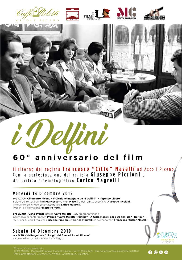Citto Maselli ad Ascoli nei 60 anni del film I Delfini