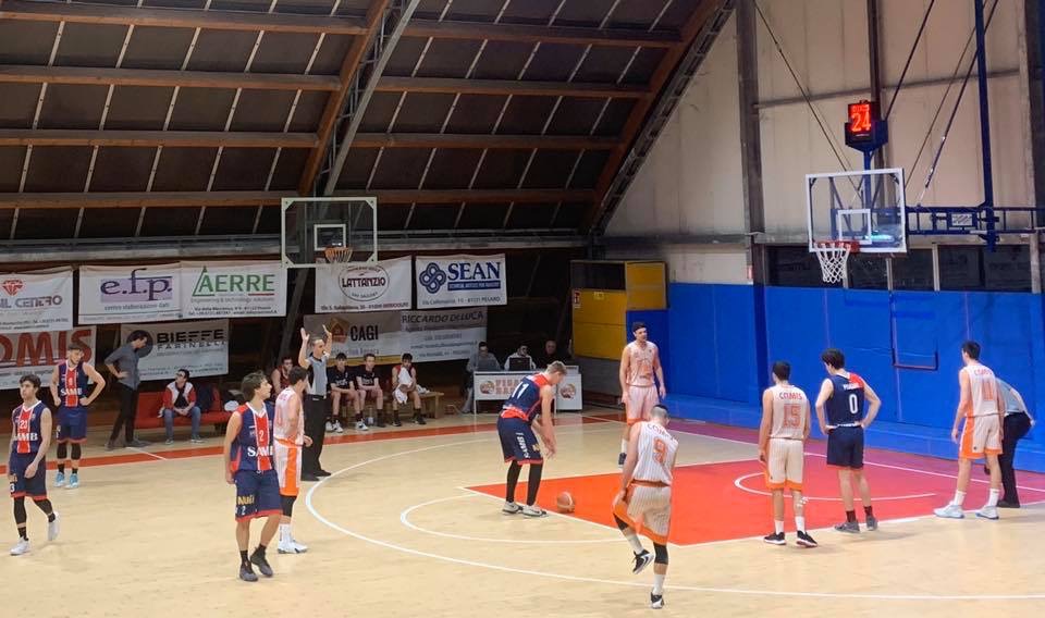 Basket serie C Gold, la SambaCanestro vince la 2a gara 2020 contro Pisaurum