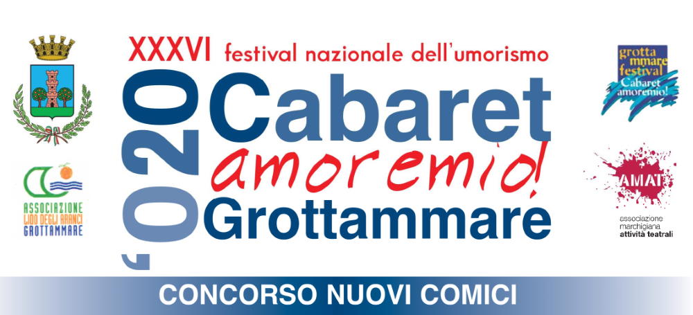 36° Cabaret, amoremio!  “Nuovi comici”, finale a maggio