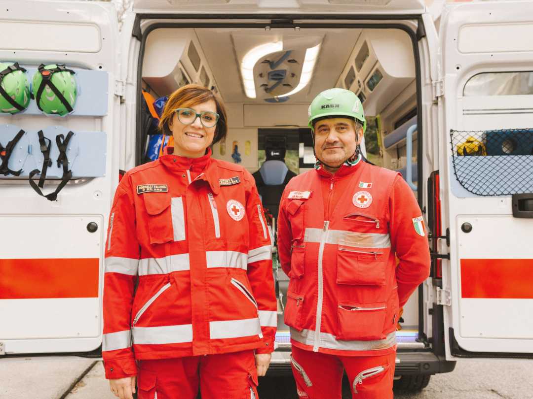 La Croce Rossa Italiana dei Sibillini impegnata nelle indagini sierologiche anti covid