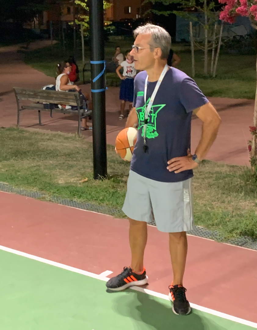 Coach Millo Marconi al Grottammare BasketBall