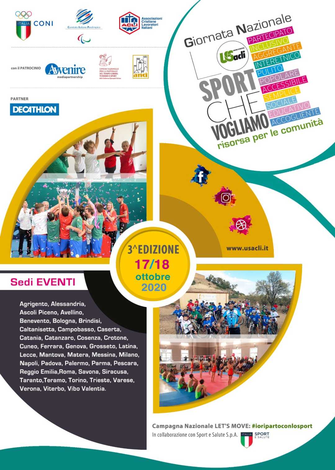 La Giornata nazionale “Lo sport che vogliamo” fa tappa a Monteprandone