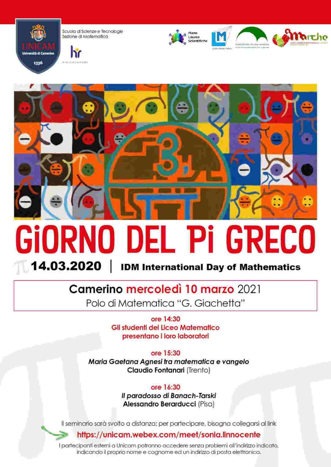 Al Liceo Rosetti si celebra il “Pi greco day”