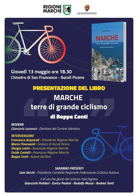 Domani il Giro d’Italia attraversa le Marche. Appuntamento ad Ascoli Piceno