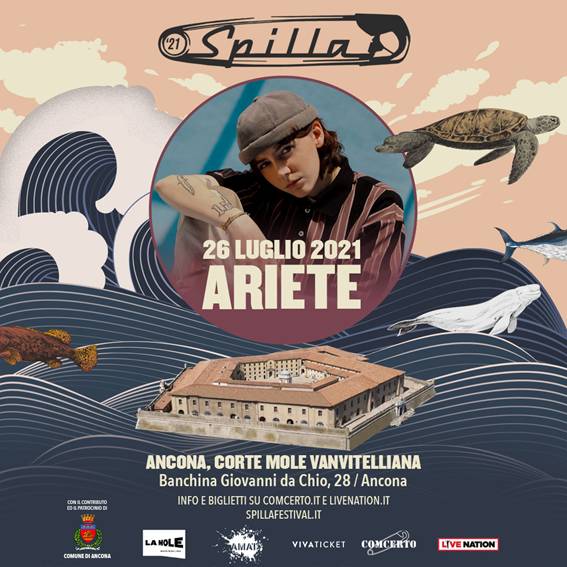 Spilla Festival: Ariete è la prima ospite della 14a edizione del festival
