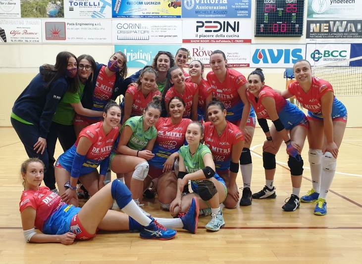 Volley Angels espugna Lucrezia ai playoff di serie B2 di pallavolo femminile