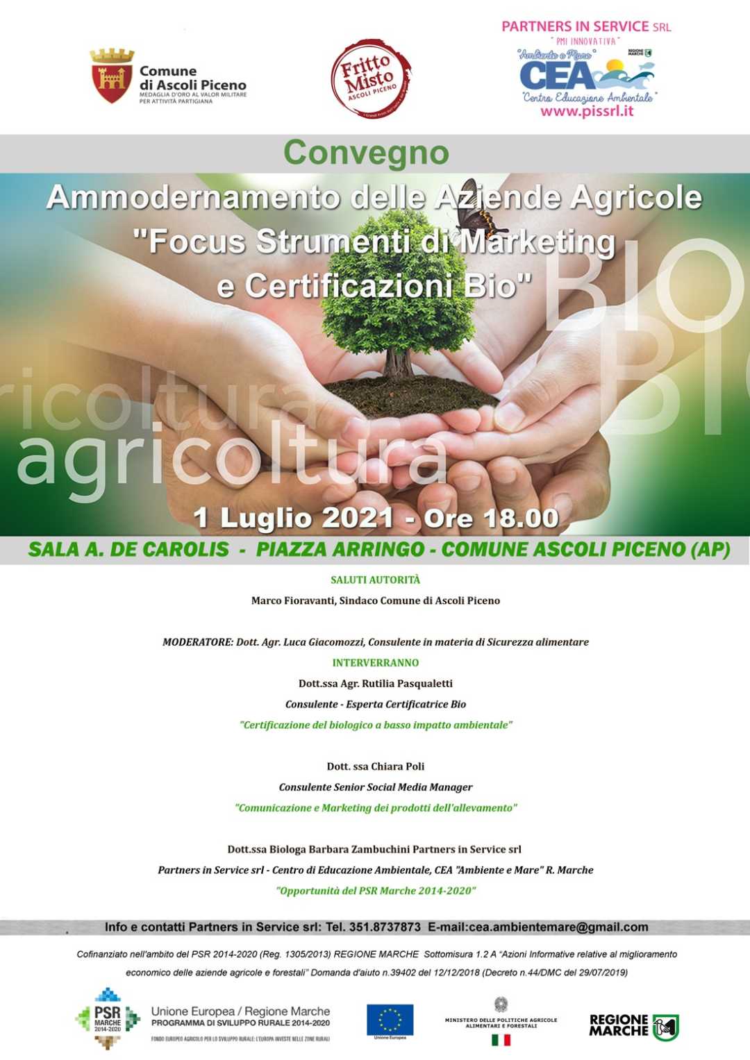 Ammodernamento delle Aziende Agricole: focus Strumenti di Marketing e Certificazioni Bio
