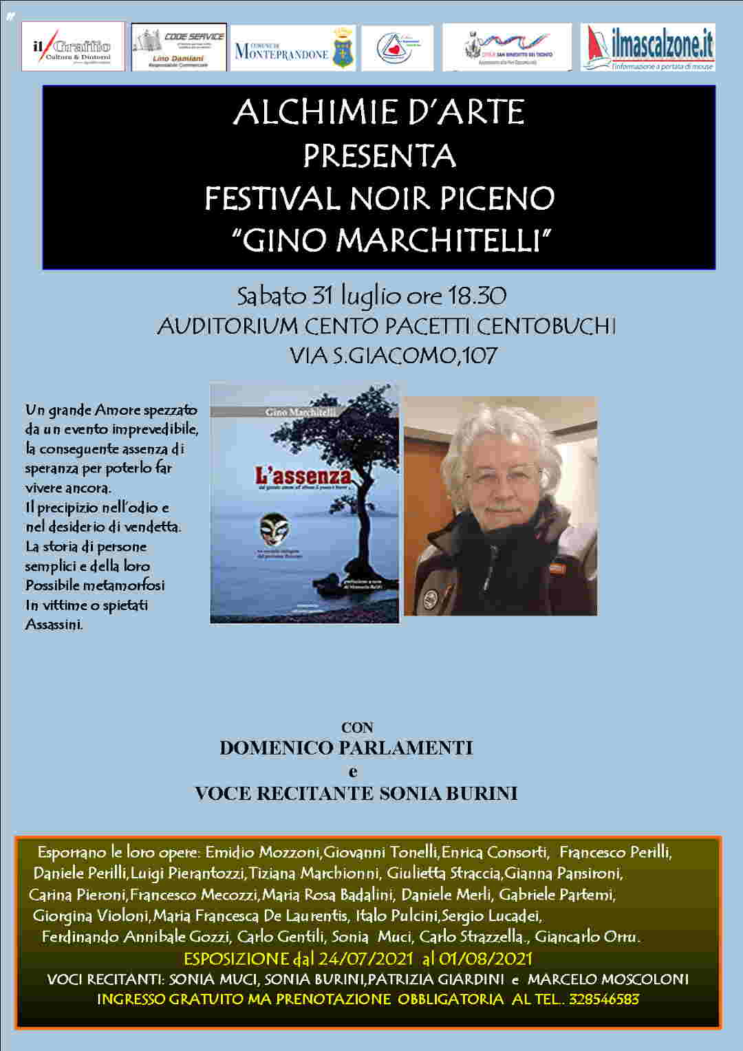 Gino Marchitelli al Festival Noir Piceno