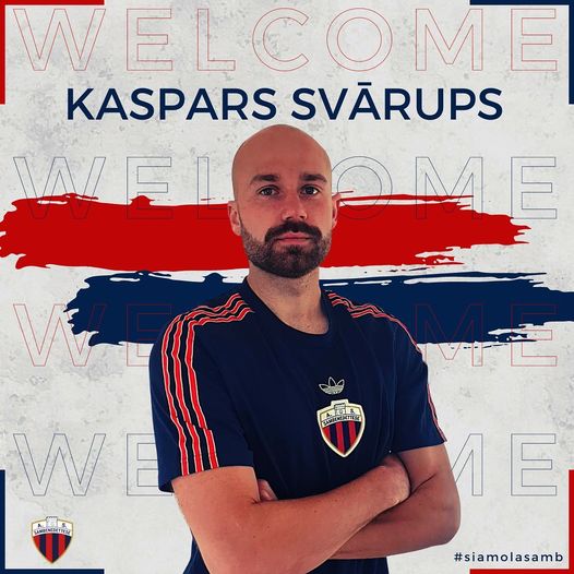 Anche Kaspars Svarups alla Samb