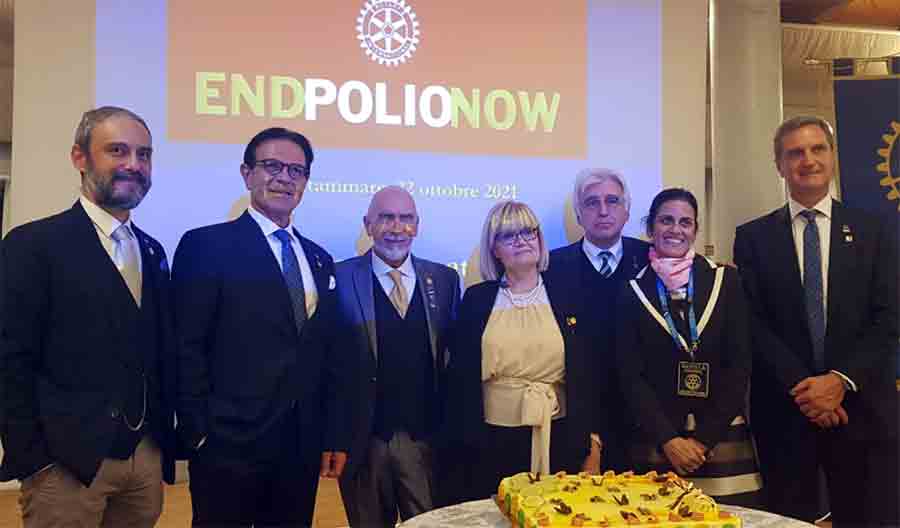 I Rotary Club del territorio insieme per l’eradicazione della polio nel mondo