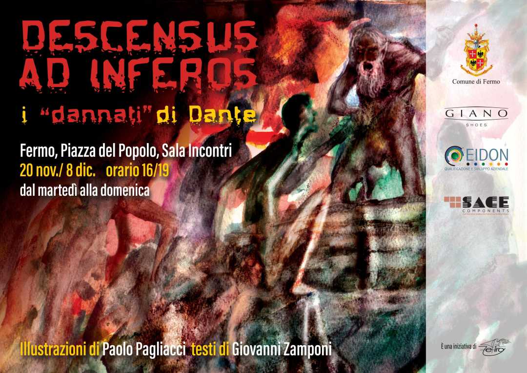 I ‘dannati’ di Dante” in mostra a Fermo
