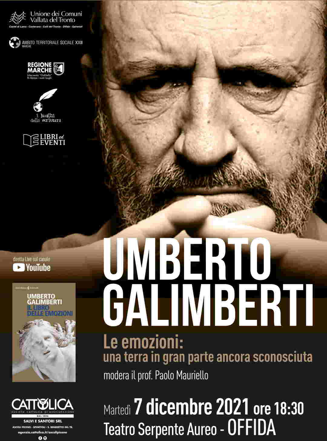 Umberto Galimberti al Serpente Aureo