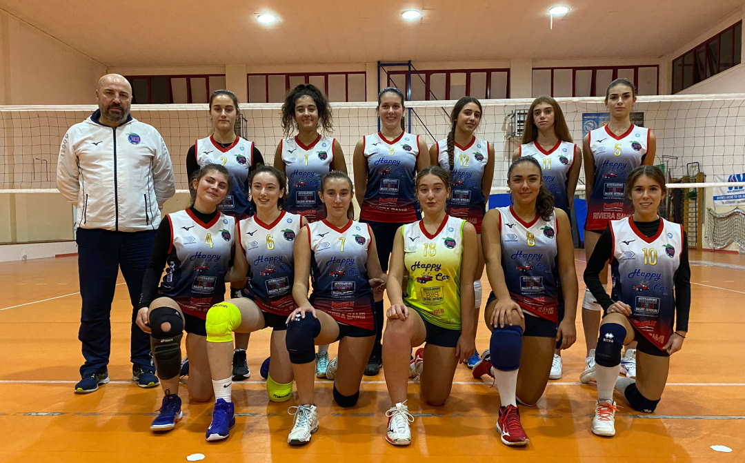 Riviera Samb Volley serie D Femminile 3 – 0 all’Athena Volley 