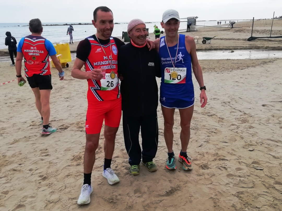 Maratona sulla Sabbia, la vittoria al “Puma” Stefano Velatta e Alberico Di Cecco