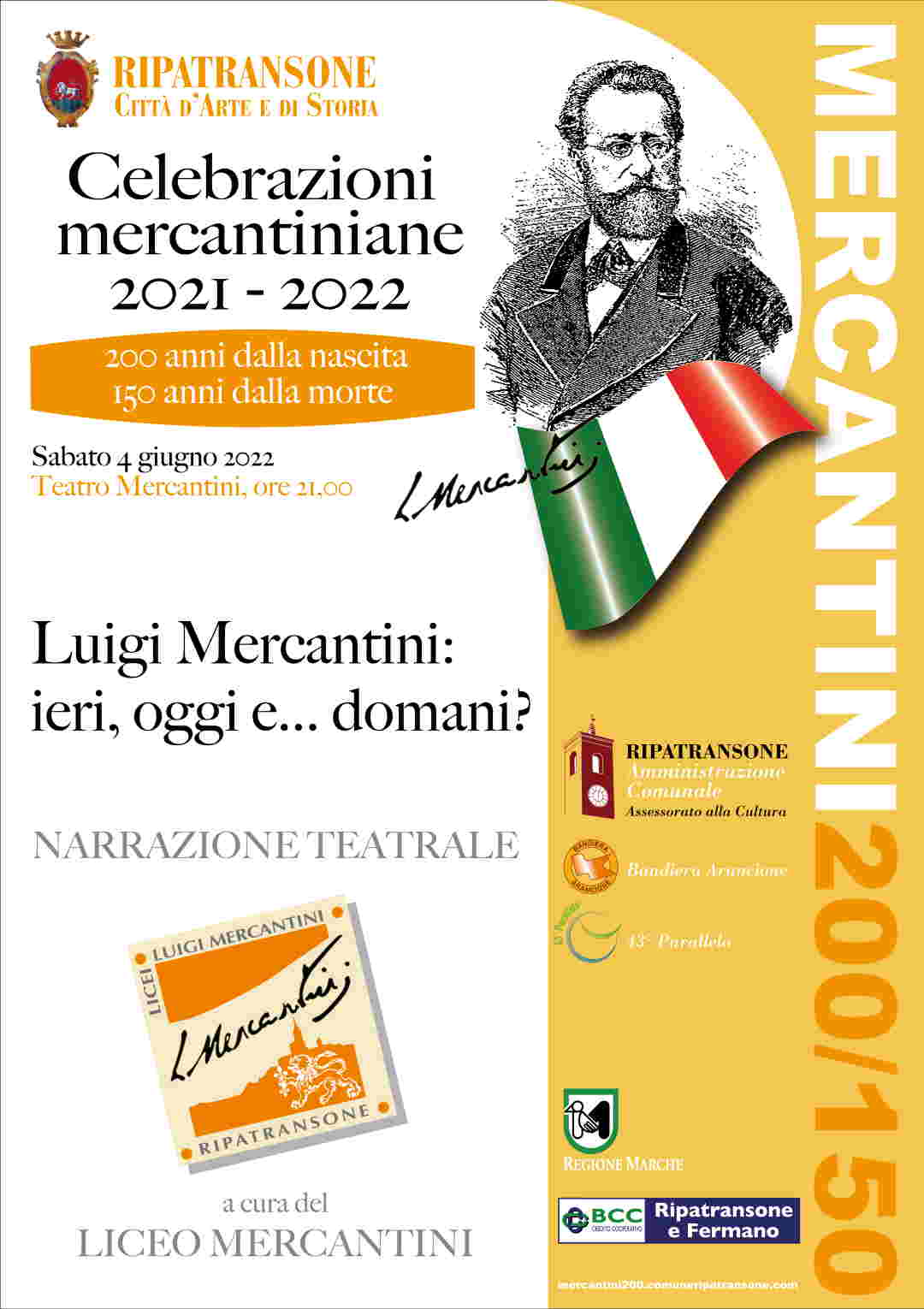 Luigi Mercantini: ieri, oggi e… domani?