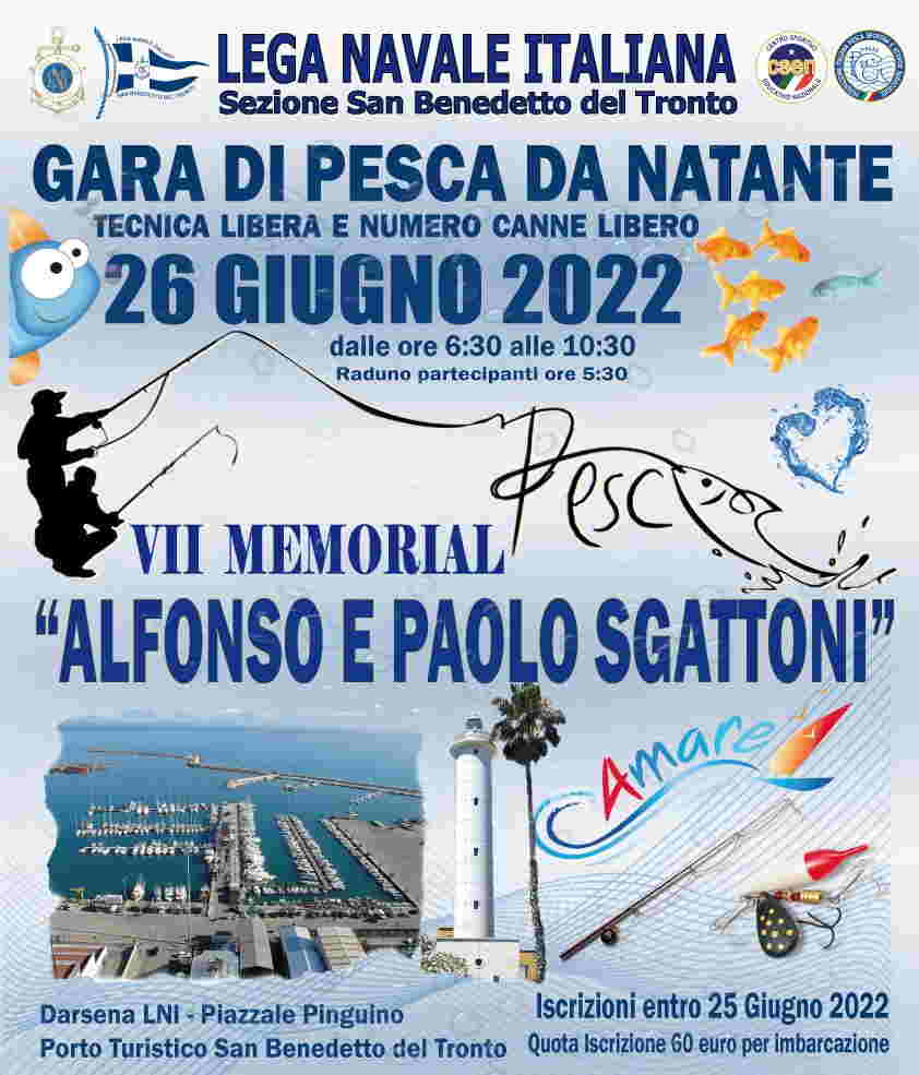 Pesca sportiva, Memorial Alfonso e Paolo Sgattoni