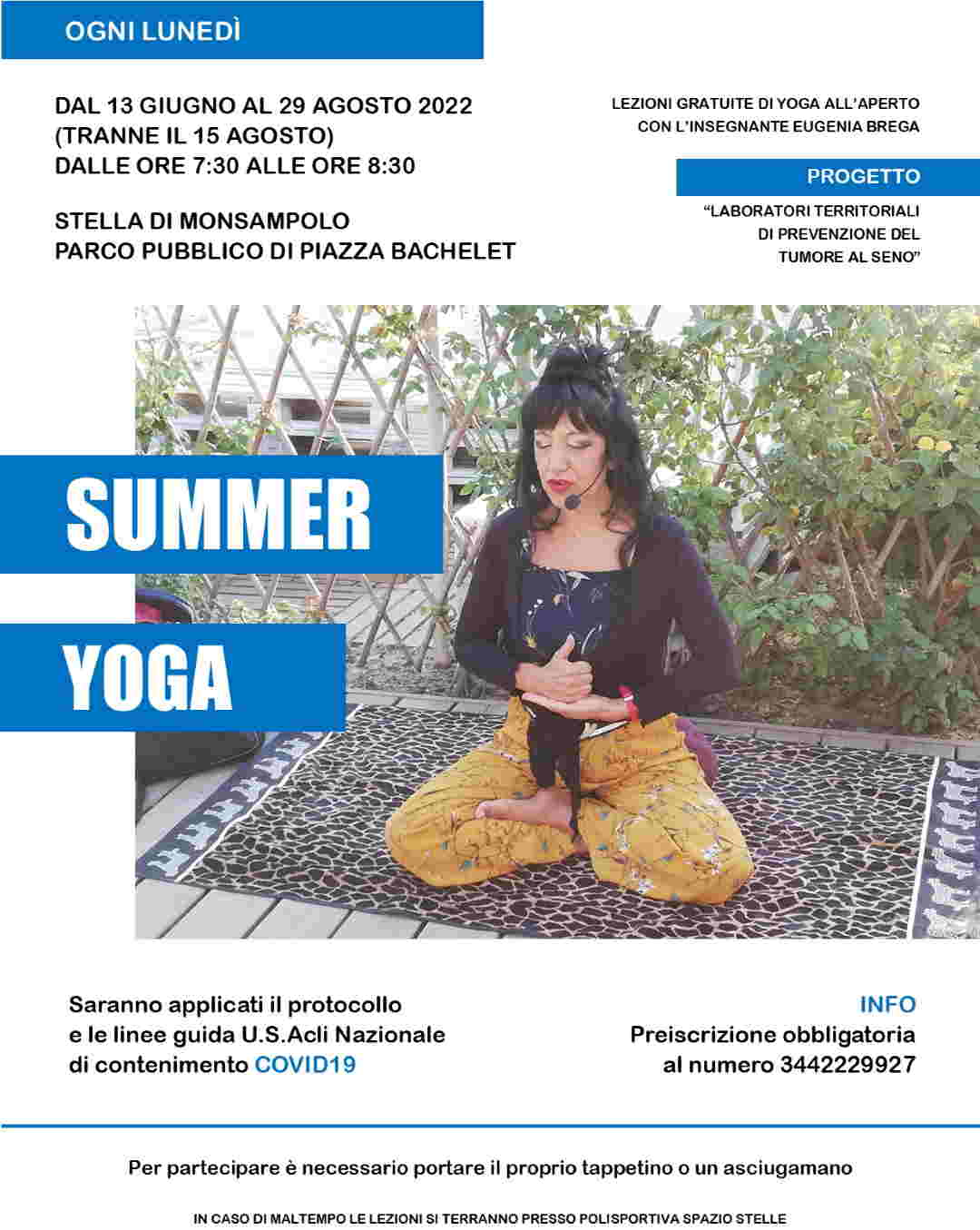 Summer Yoga di nuovo a Monsampolo