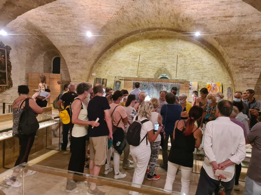 Successo di partecipanti per la “Camminata dei musei” a Monsampolo del Tronto