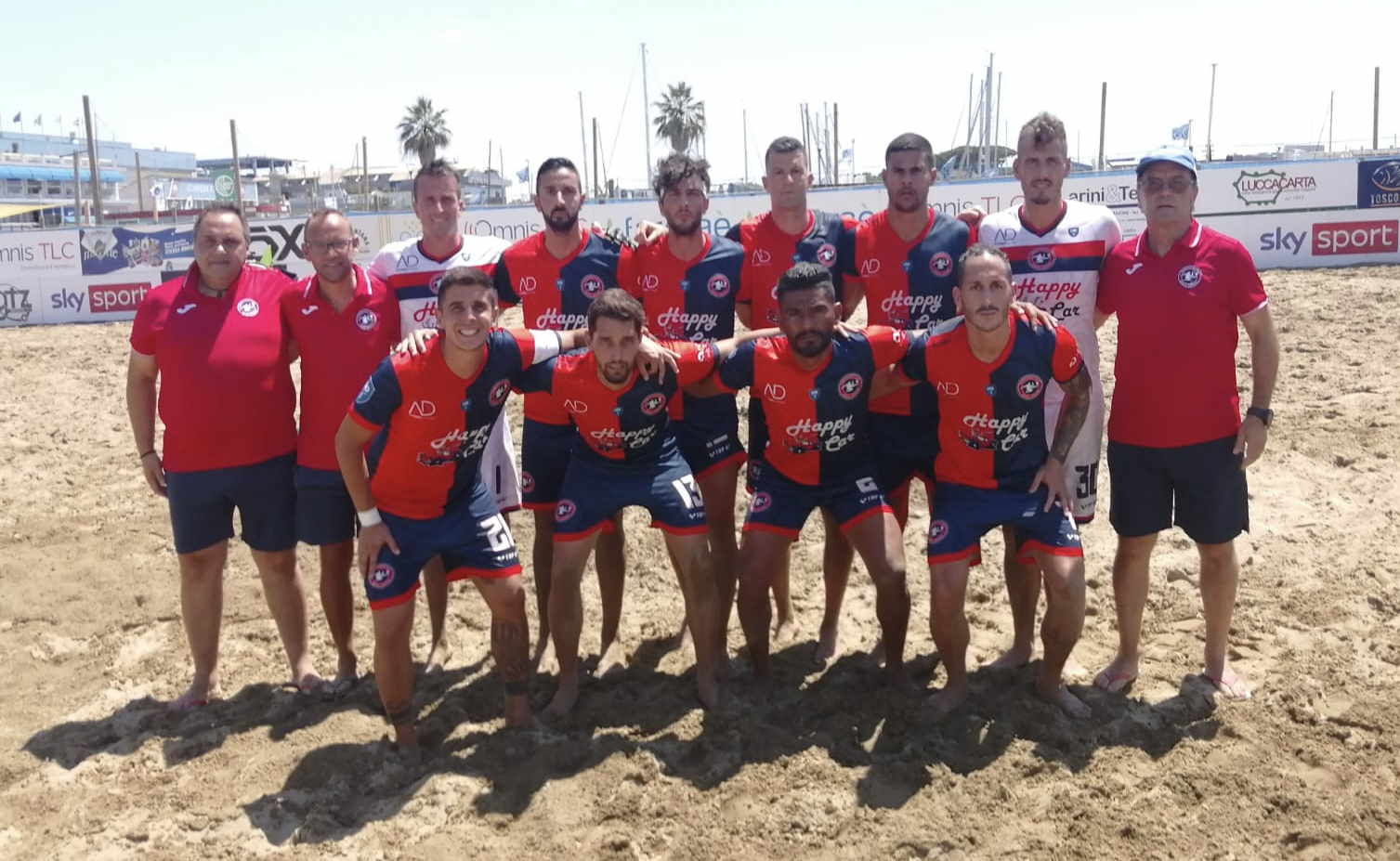 Samb Beach Soccer: gioie e dolori a Viareggio