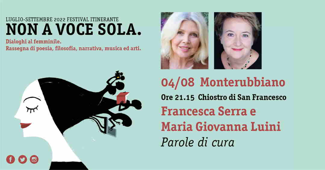 Francesca Serra e Maria Giovanna Luini, “Parole di cura” @ Non a voce sola