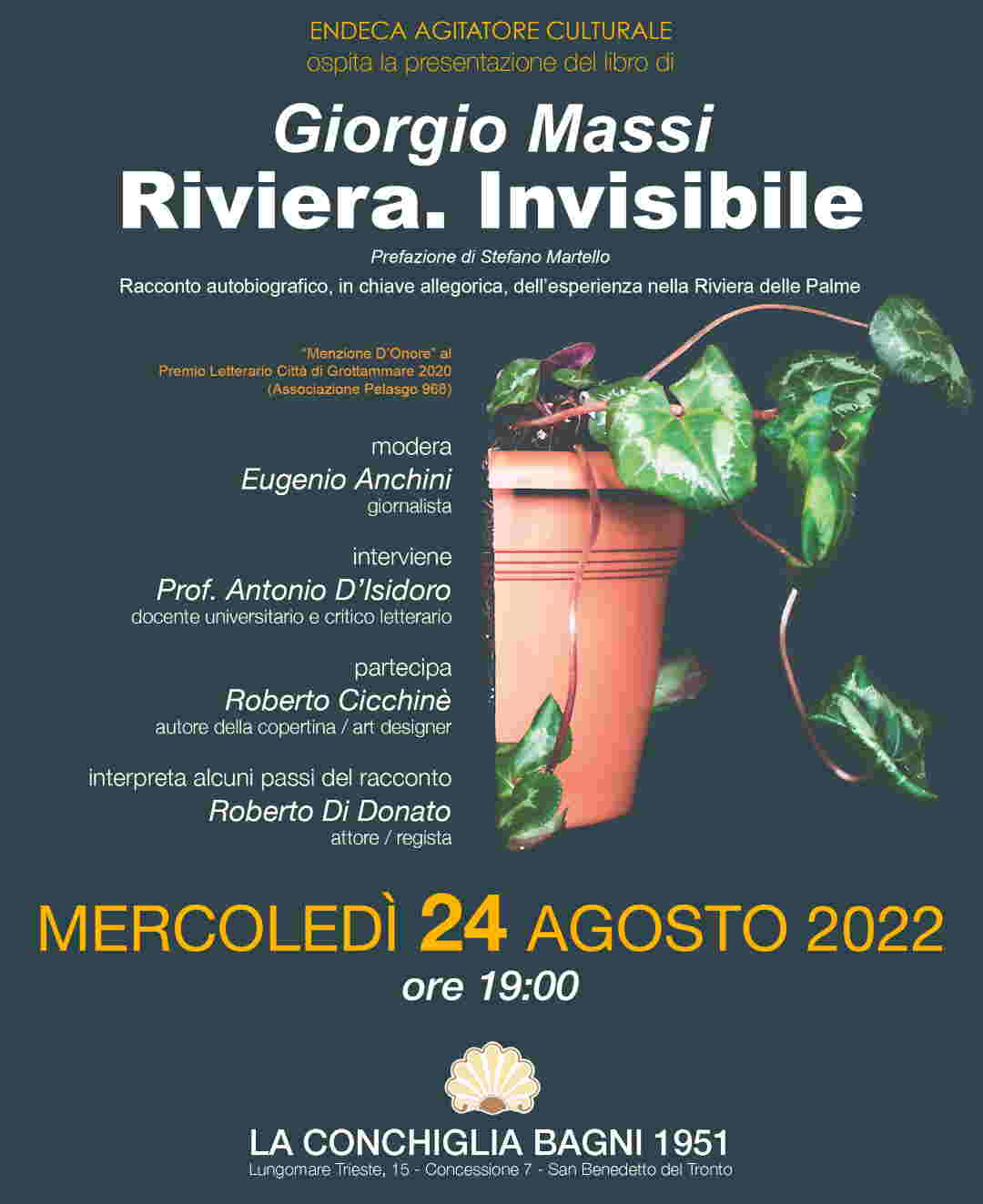 Giorgio Massi, “Riviera. Invisibile” in mostra