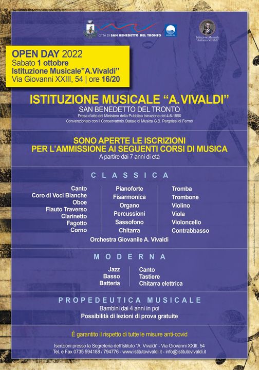 Open Day all’Istituto Vivaldi