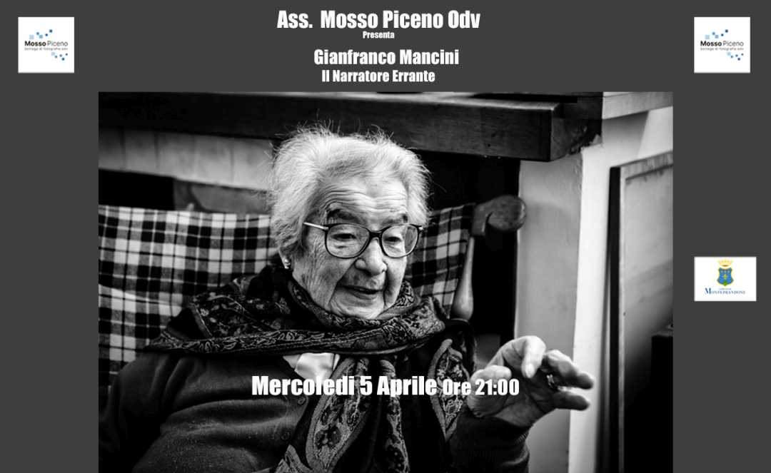 Fotografia, Mosso Piceno: incontro con Gianfranco Mancini, il NarratorErrante