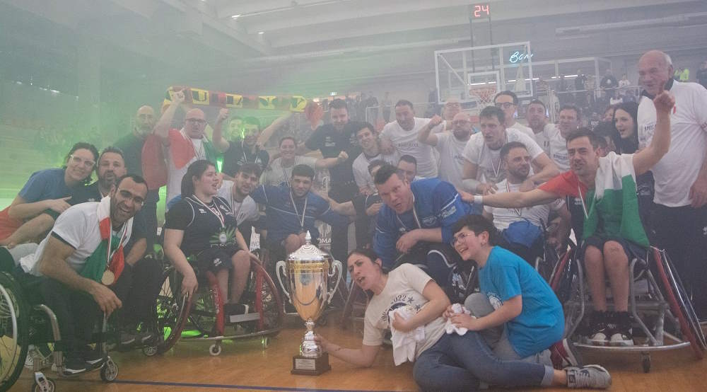 Basket in carrozzina, Finale Scudetto: Amicacci supera Cantù 2-0 e si laurea Campione d’Italia!