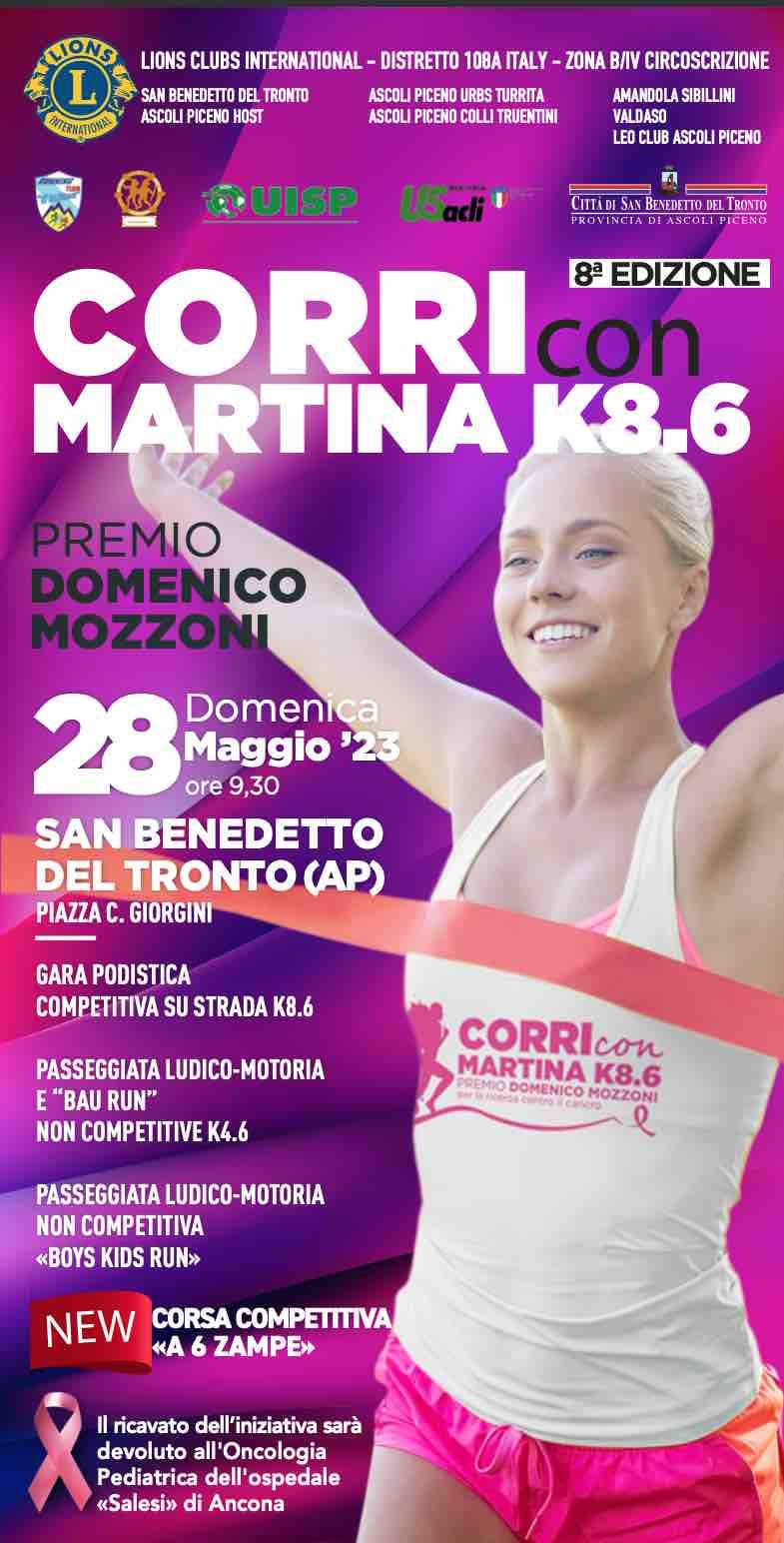 Corri con Martina, Premio Domenico Mozzoni 8a Edizione