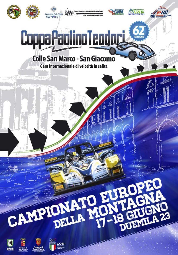 Automobilismo Europeo della Montagna: 62a Coppa Paolino Teodori